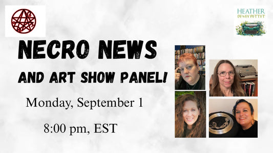 Interview for Necro News and Art Show Panel