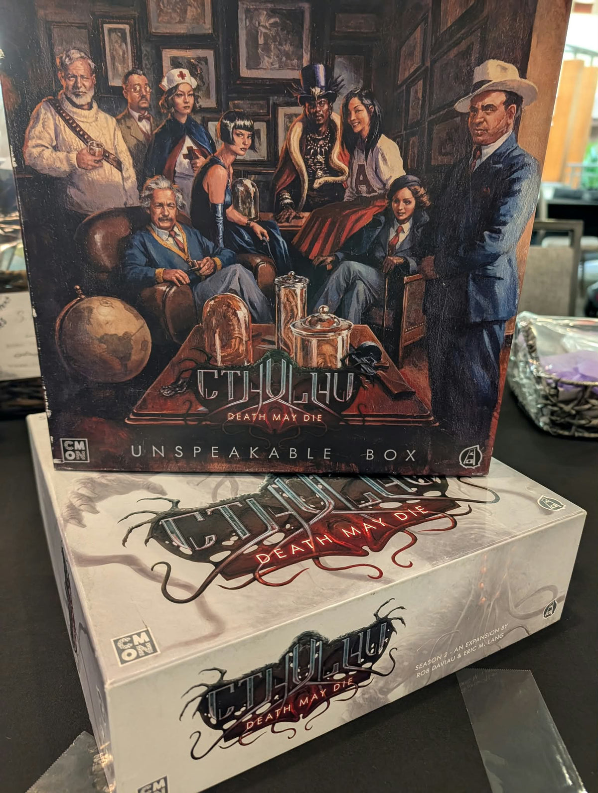 Cthulhu Death May Die: Unspeakable Box AND Season 2 Expansion