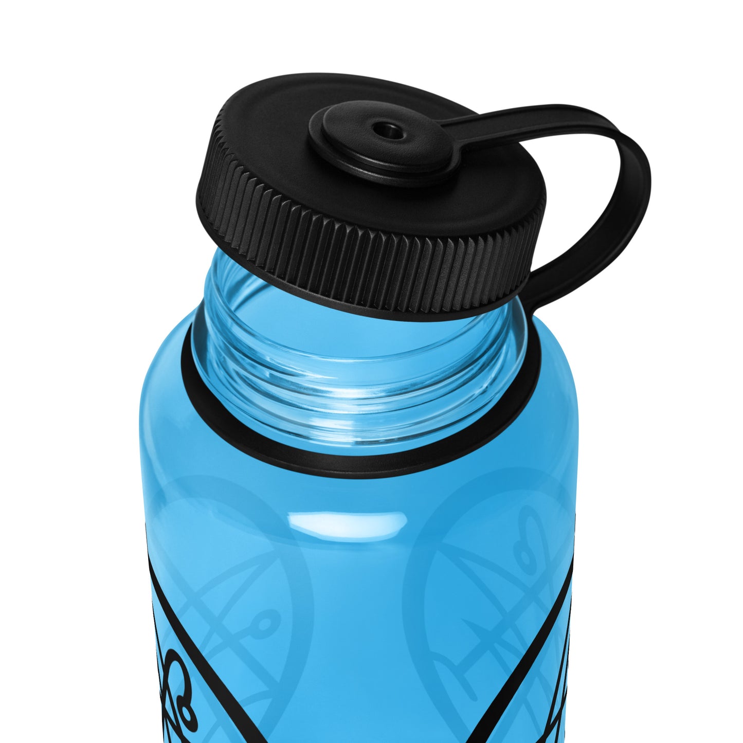 Plastic water bottle
