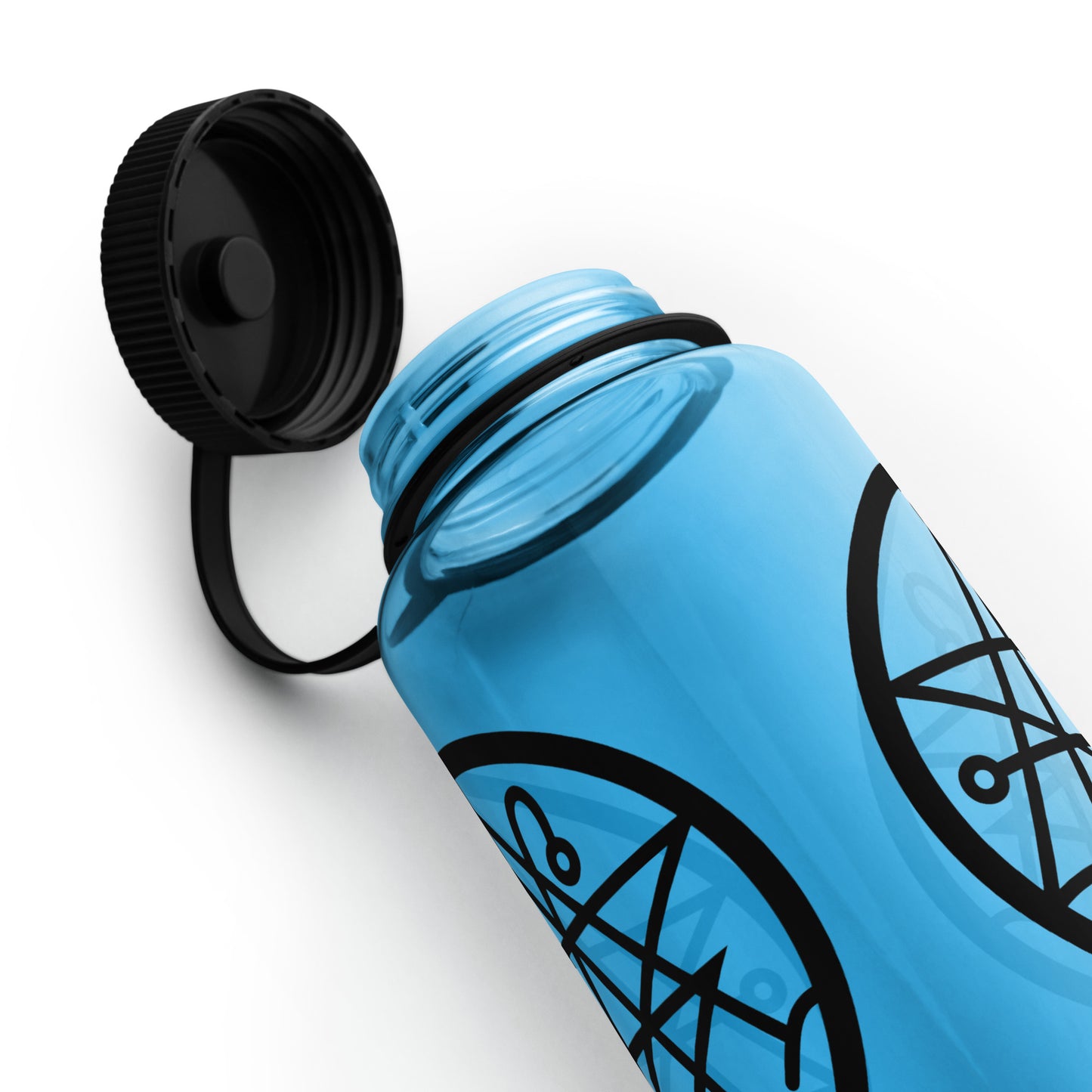 Plastic water bottle