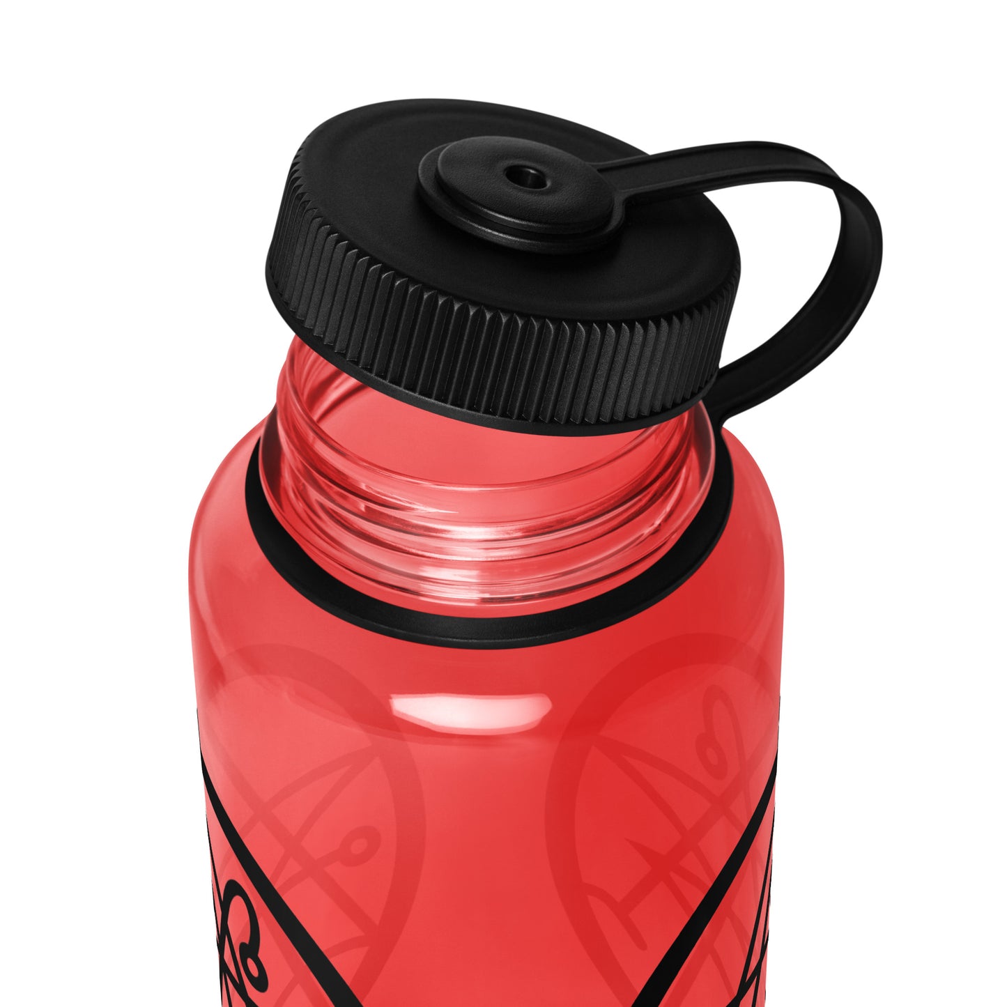 Plastic water bottle