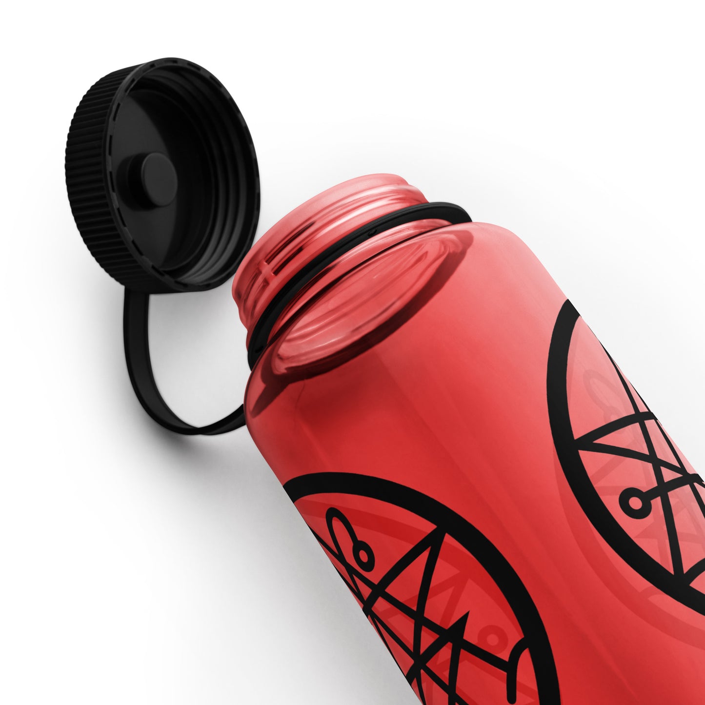 Plastic water bottle