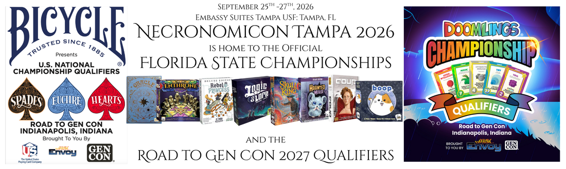 Board Game Championships coming to Necronomicon 2026!