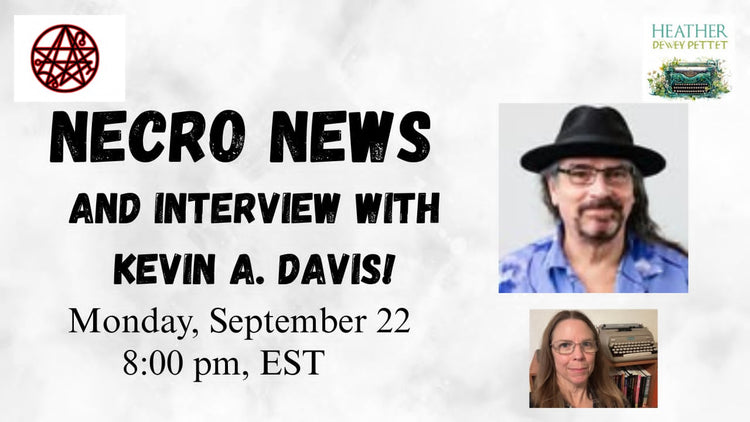 Interview with Kevin A. Davis and Necro News – Necronomicon